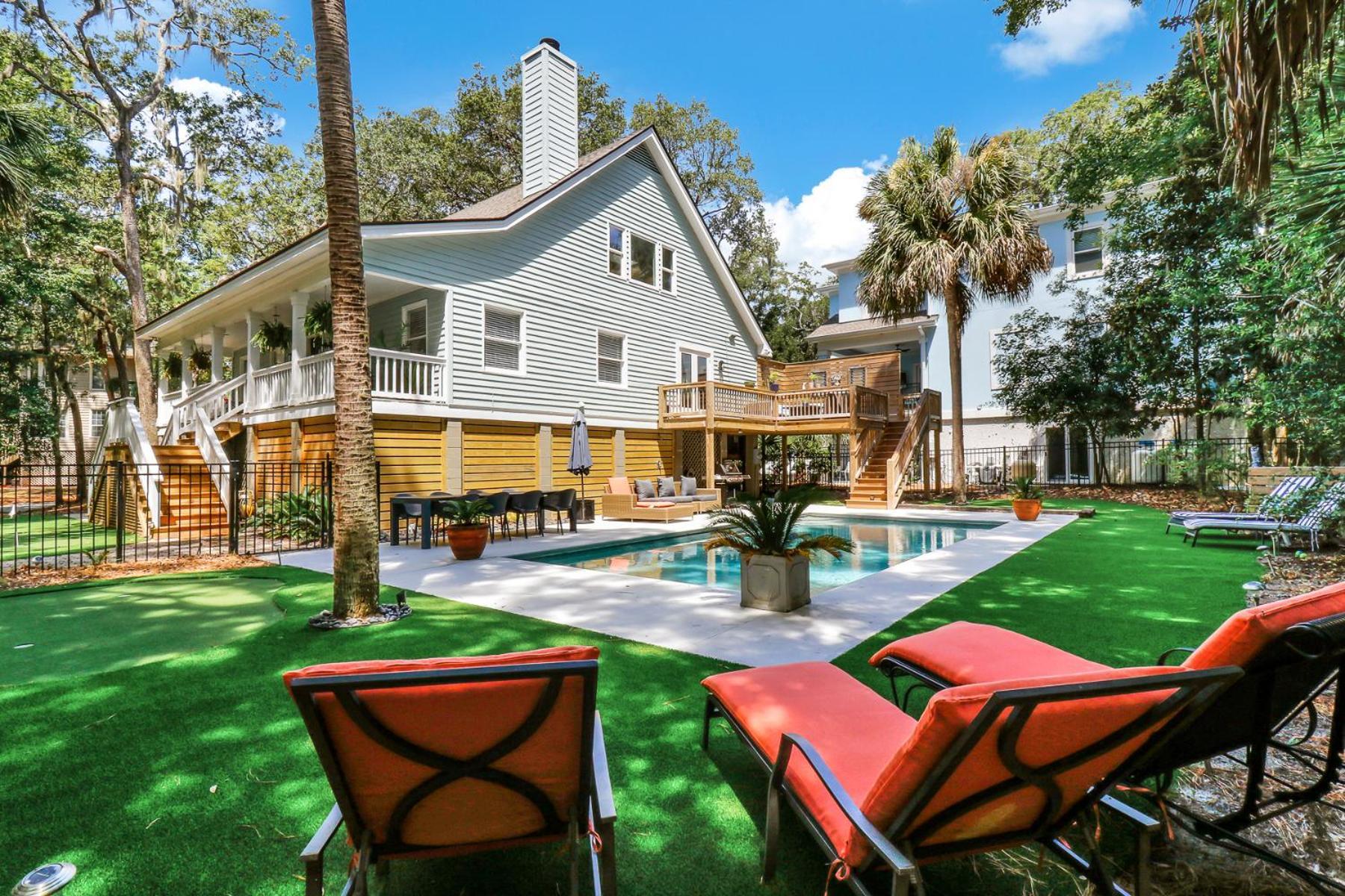 9 Flamingo Street Villa Hilton Head Island Buitenkant foto