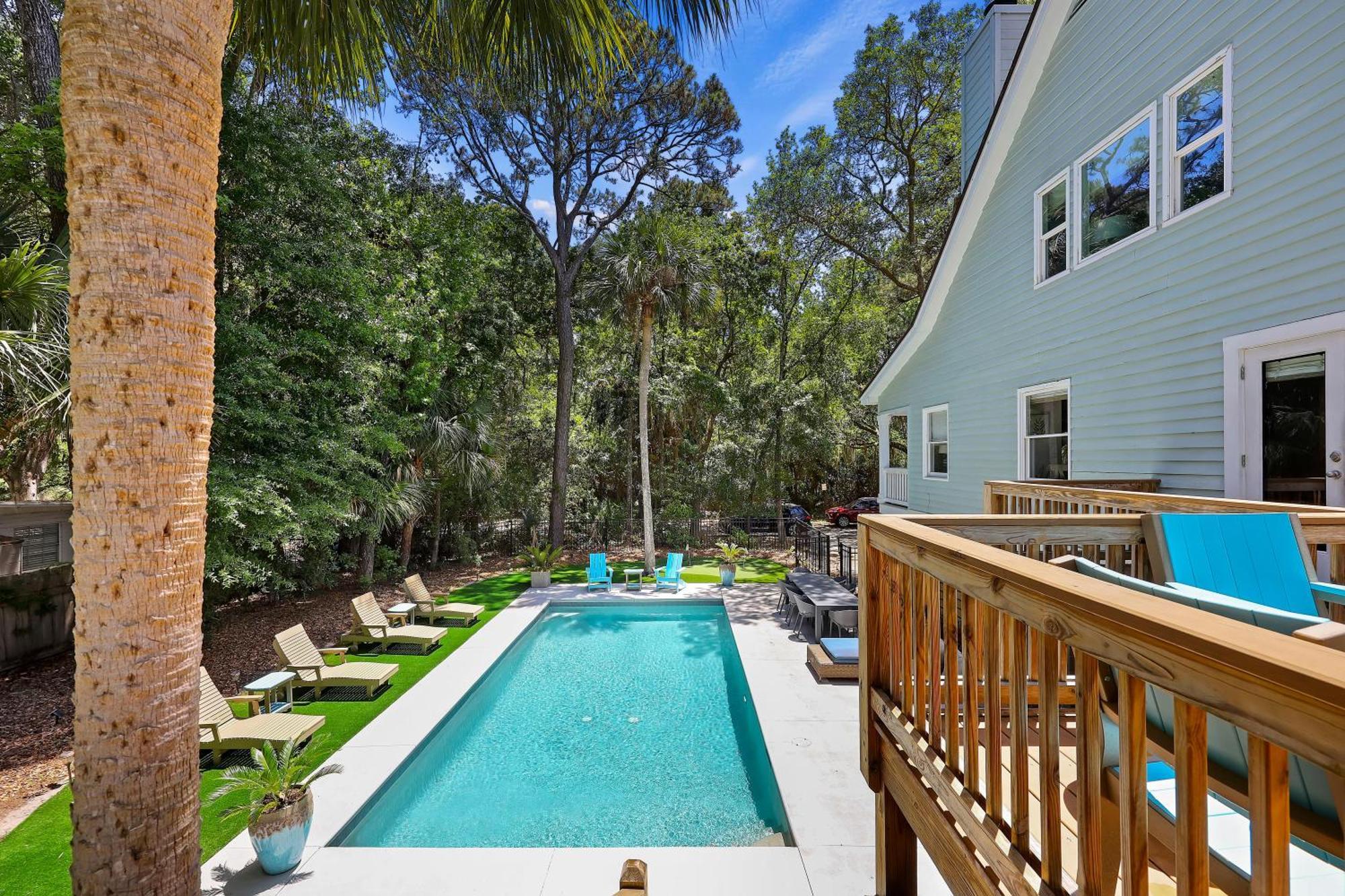 9 Flamingo Street Villa Hilton Head Island Buitenkant foto
