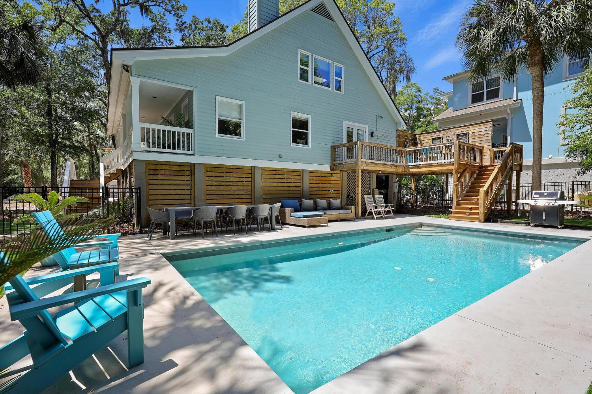 9 Flamingo Street Villa Hilton Head Island Buitenkant foto