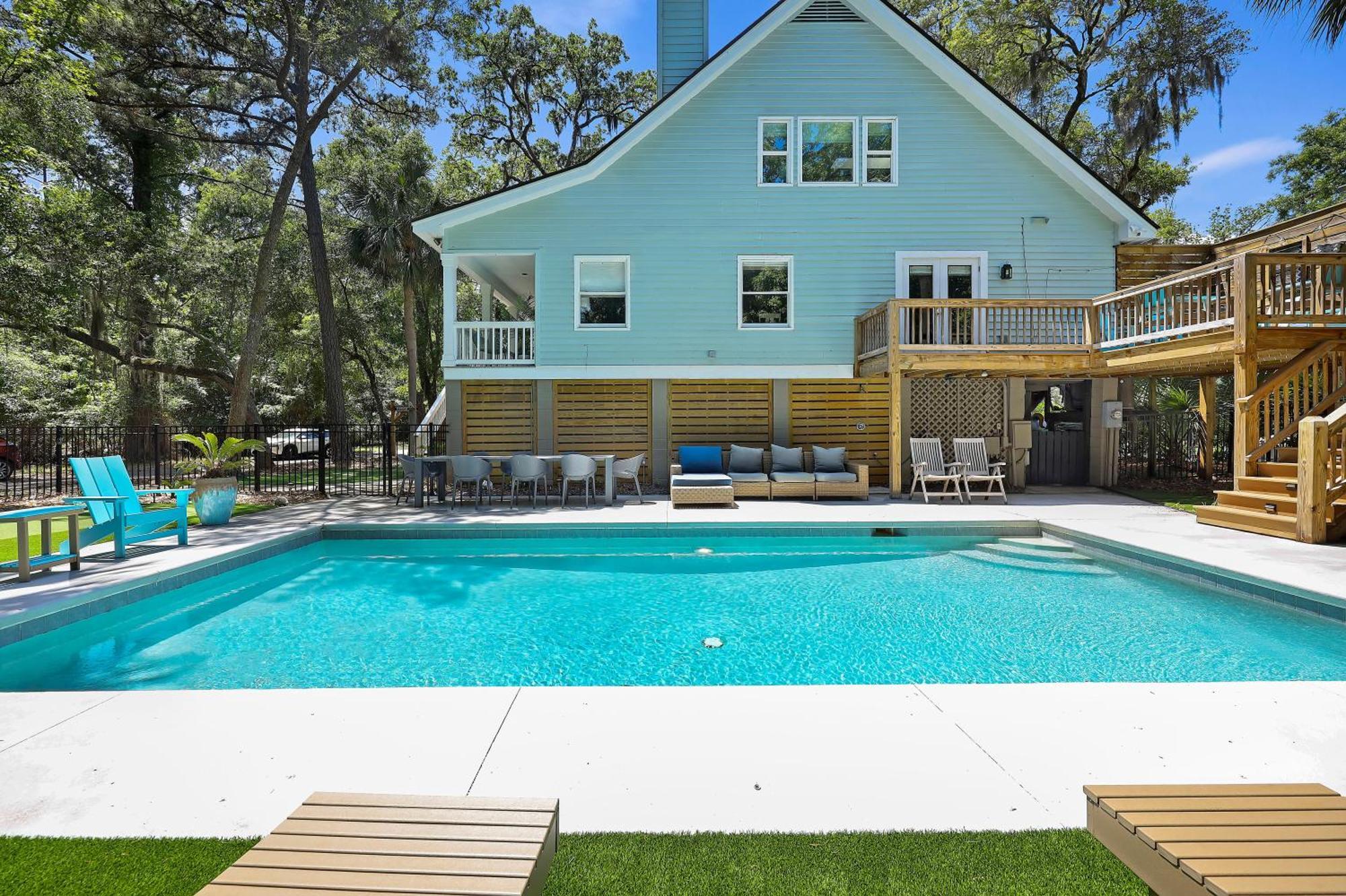 9 Flamingo Street Villa Hilton Head Island Buitenkant foto